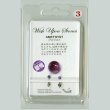 画像2: お守りピアス/アメジスト/丸玉3mmφチタン製ポスト使用(サイズペアリング済) (2)